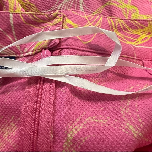 Tori Richard Honolulu Jacquard Floral Pink mini skirt size 2 - Picture 8 of 8